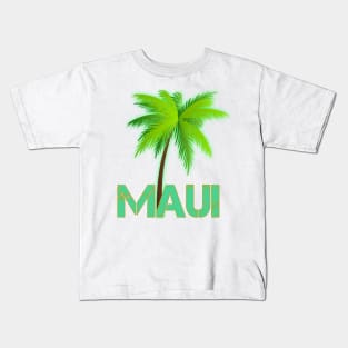 Hawaii t-shirt designs maui Kids T-Shirt